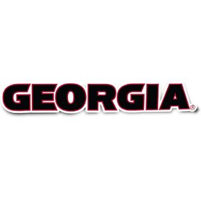 Desert Cactus University of Georgia Bulldogs UGA Dawgs Vinyl Decal Laptop Water Bottle Car Scrapbook Sticker (IND 8)
