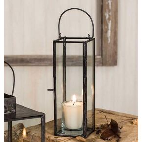 فانوس شمعة Hayworth رفيع، أسود، 2.75 بوصة عرض × 2.75 بوصة عمق × 8 بوصة عمق in Kuwait