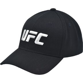 Concept One UFC Baseball Cap, Adjustable Adult Snapback Hat with Curved Brim
