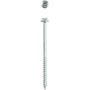 SPAX 4571010701275 1/4 x 5" Hex Drive Washer Head Zinc PowerLag Screw (50 Pieces per Box)
