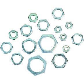 Orrco Nut Hex Steel Assorted Pack/16 (60167), 16 Each Set