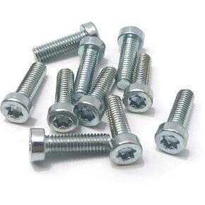10Pcs- T25 Torx 5MM 16MM Bolt Spline Screw IS-M5x16 for 9022 341 0980