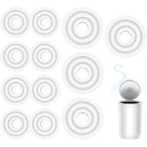 Ocean Scented Towel Warmer Fragrance Discs - 12-Pack Replacement Aroma Tablets for Towel Warmers and Air Fresheners, Long-Lasting Freshness, Safe PE Plastics, Universal Fit