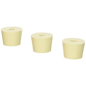 1 X Drilled Rubber Stopper #7 (Set of 3)