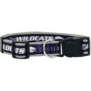 Pets First Collegiate Pet Accessories, Dog Collar, Kansas State Wildcats, Medium
