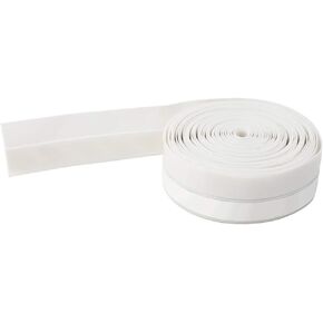 5M Selfadhesive Sealing Strip - Easy Installation - Made of Silicone Rubber Material - Prevent Noise, Water, Dust, and - Suitable for Doors, Cabinets (White), Genericyhagnd4g23-01