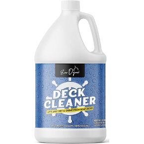 Evo Dyne Deck Cleaner (1-Gallon) | Composite Deck Cleaner for Fiberglass, Painted Surfaces, Vinyl, & More, Made in USA -Wash Grime out of Non-Slip Surfaces & Protect from Future Stains