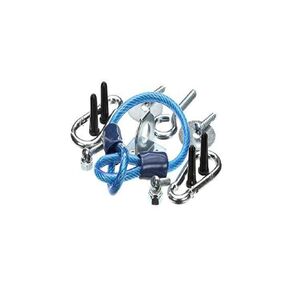 Dormont RDC24 Restraining Device Kit with 10" Cable & Hardware for 12" & 24" Hose