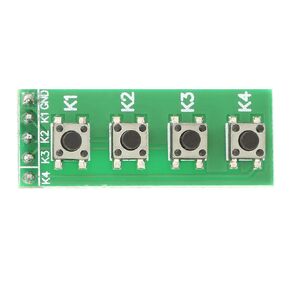 Universal 4 Key Push Button Switch Module Keyboard Board