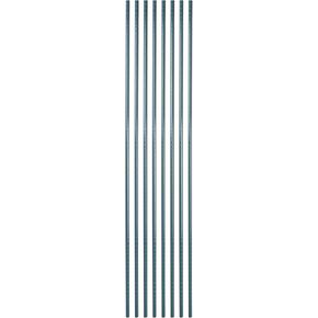 Restaurantware - SHELVING POSTS ONLY: RW Base 74 Inch Mobile Shelving Posts, 4 NSF Certified Epoxy Shelving Poles - Shelves And Casters Sold Separately, No Corrosion, Green Steel Wire Shelving Poles
