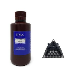 3D Printer Hard and Tough Resin for LCD DLP SLA Resin 3D Printers, 1000g Black