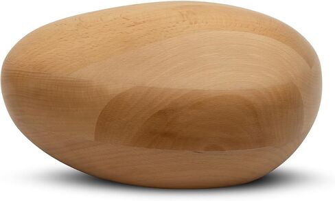 Urn Unique-River Stone Wood Urn for Human Ashes-Urn for Pet Ashes-Memorial Keepsake Urn for Ashes-Small Urn-55 lbs of Cremation Urn Weight in Saudi Arabia