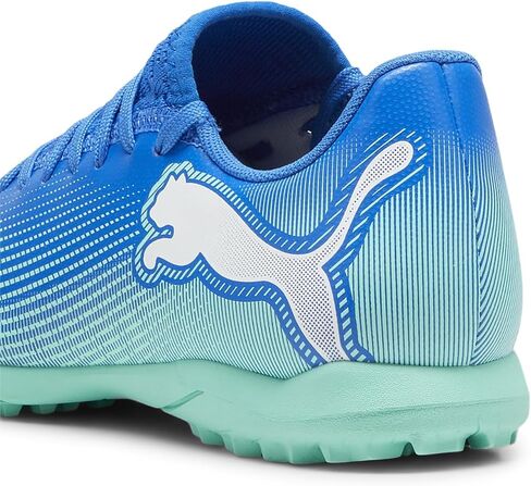 حذاء رياضي PUMA Future Play Turf Training (Little Big Kid)، Hyperlink Blue/Mint White، 2.5 US للجنسين in Saudi Arabia