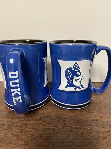 كوب قهوة Duke Blue Devils NCAA - منحوت 15oz in Saudi Arabia