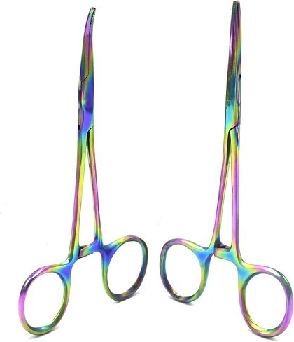 OdontoMed2011® 10 ملقط كيلي قفل هيموستات متنوع 5.5 بوصة ODM (فضي) in Saudi Arabia