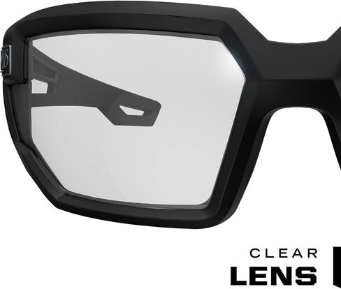 Mechanix Wear: نظارات أمان Vision Type-X مع تقنية متقدمة مضادة للضباب، ومقاومة للخدش، وإطار أسود، ونظارات واقية، وخفيفة الوزن، ومعابد جيدة التهوية، للاستخدام الداخلي والخارجي (عدسة شفافة) in Saudi Arabia
