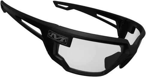 Mechanix Wear: نظارات أمان Vision Type-X مع تقنية متقدمة مضادة للضباب، ومقاومة للخدش، وإطار أسود، ونظارات واقية، وخفيفة الوزن، ومعابد جيدة التهوية، للاستخدام الداخلي والخارجي (عدسة شفافة) in Saudi Arabia