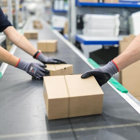 KAYGO Safety Work Gloves MicroFoam Nitrile Coated-3 Pairs, KG18NB,Seamless Knit Nylon Glove with Black Micro-Foam Nitrile Grip,Ideal for General Purpose,Automotive,Home Improvement, Large, Grey in Saudi Arabia