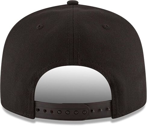 New Era NBA Miami Heat Men's 9Fifty Snapback Cap, One Size, Black in Saudi Arabia