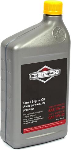 Briggs & Stratton SAE 5W-30 Synthetic Small Engine Motor Oil - 32 Oz. 100074 in Saudi Arabia