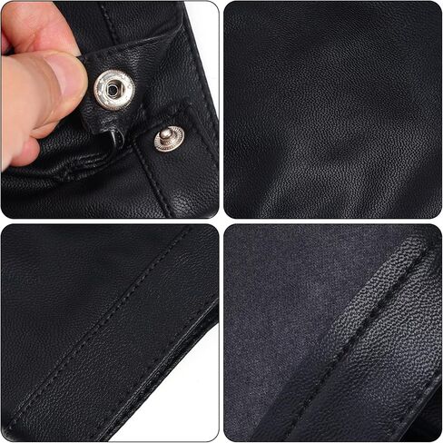 زوجان من القفازات المصنوعة من الجلد الصناعي بدون أصابع، قفازات رياضية خارجية للرجال in Kuwait