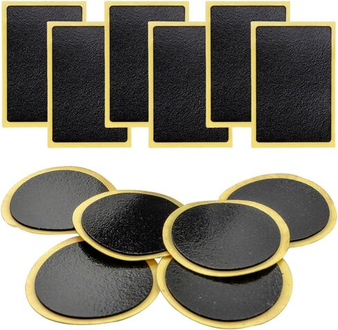 18Pcs Bicycle Tire Patches Puncture Repair Kit in Kuwait