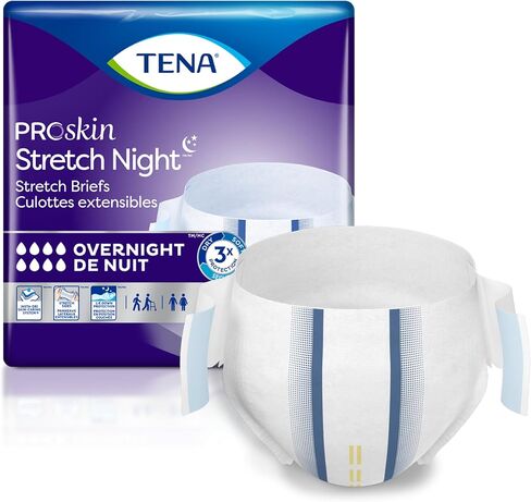 TENA ProSkin Overnight Stretch Brief L/XL 12ct in Kuwait