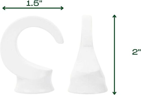 Character The Plant Hanging Kit with Toggle Bolts, Hooks, Screws, and Instructions for an Easy, Heavy Duty Ceiling Installation, White in Saudi Arabia