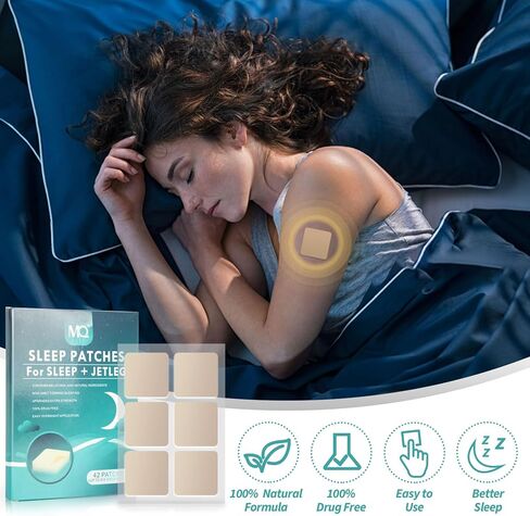 Sleep Patches: Adults' Dreamland Companion, Premium Comfort Guaranteed, Easy Application Satisfaction in Kuwait