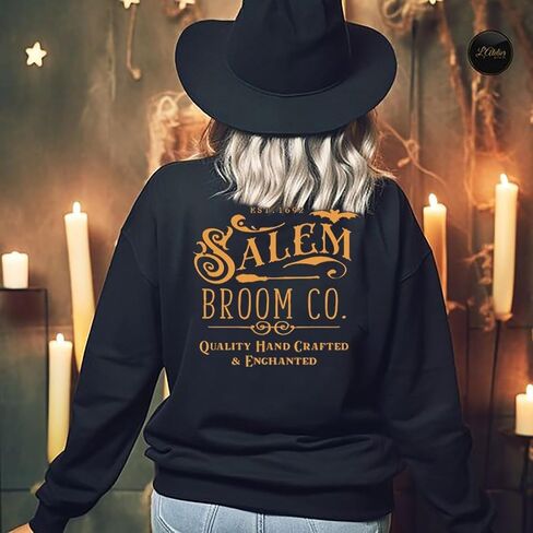 1692 They Missed One Halloween Shirts for Women Salem Witch Long Sleeve Shirt Halloween Hocus Pocus Pullover Tops in Saudi Arabia