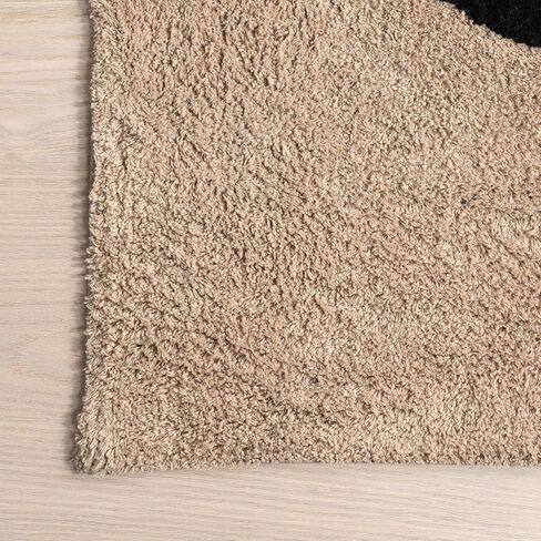 nuLOOM Mosby Penguin Machine Washable Kids Accent Rug, 3x5, Brown in Saudi Arabia