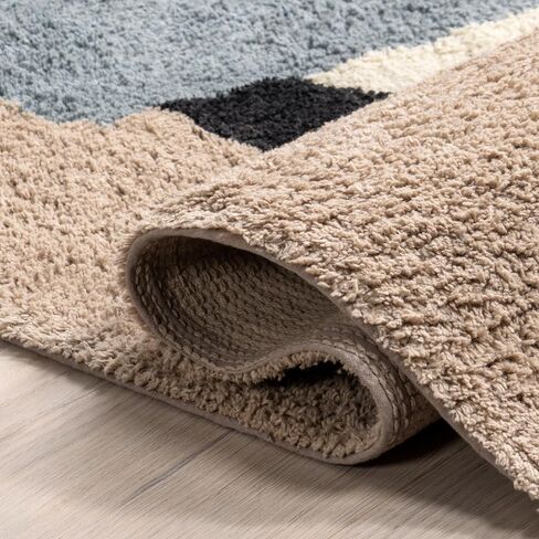 nuLOOM Mosby Penguin Machine Washable Kids Accent Rug, 3x5, Brown in Saudi Arabia