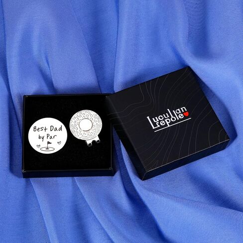 Fathers Day Present for Husband from Wife Gag Gifts for Dad from Daughter Best Dad by Par Golf Ball Marker New Daddy Birthday Gifts for First Time Dad to Be Valentines Day Christmas Magnetic Hat Clip in Saudi Arabia