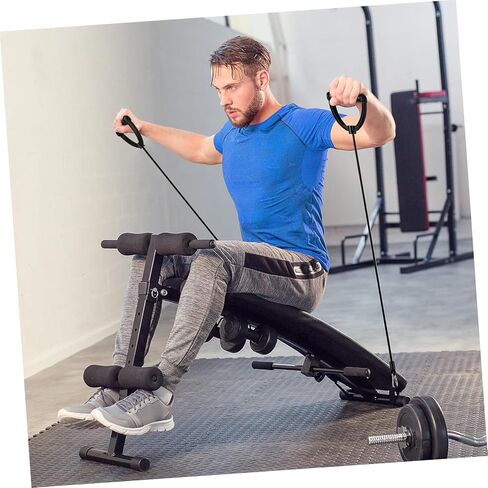 زوج واحد من أربطة مقاومة السائر مع مقابض لملحقات معدات اللياقة البدنية - حبال التمرين لآلة السائر، والتمرين، والتدريب، وتنعيم العضلات، واستخدام صالة الألعاب الرياضية in Kuwait