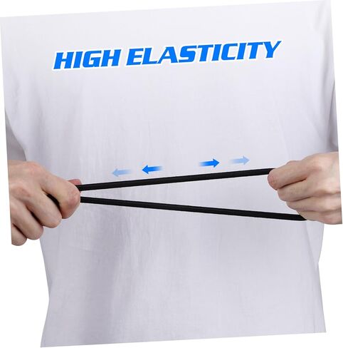 زوج واحد من أربطة مقاومة السائر مع مقابض لملحقات معدات اللياقة البدنية - حبال التمرين لآلة السائر، والتمرين، والتدريب، وتنعيم العضلات، واستخدام صالة الألعاب الرياضية in Kuwait