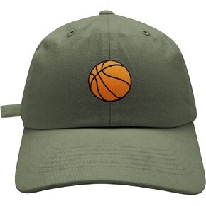 Basketball Baseball Cap Embroidered Cotton Dad Hat - Sports