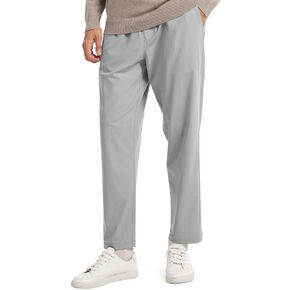 FitsT4 Men's Casual Pant Pull-ON Elastic Waist Lounge Pants with Pockets