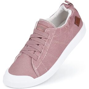 أحذية JENN ARDOR النسائية القماشية سهلة الارتداء، أحذية مشي كاجوال أنيقة ومنخفضة للتنس in Kuwait