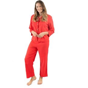Leveret Womens Flannel pajamas 2 Piece Christmas Pajama Set Size X-Small-XX-Large