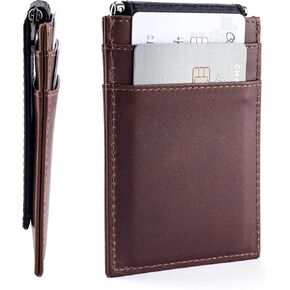 Dockem The Rȳd with Cash Corral Minimalist Modular Wallet, Genuine Leather