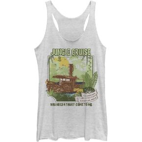 Disney Jungle Cruise Daily Tours Women's Racerback Tank Top