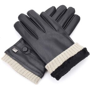 Fashion Winter Gloves Mens - Lined - Touchscreen