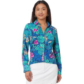 Lilly Pulitzer Women's Marlena UPF 50+ Button Do