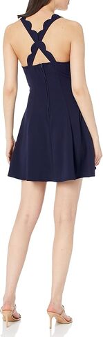 Speechless Women's Sleeveless Scalloped Fit and Flare Dress in Saudi Arabia