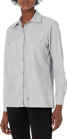 Red Kap Women's Long Sleeve Mimix Work Shirt in Saudi Arabia