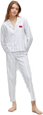 HUGO Women's Stripe Button Down Pajama Set in Saudi Arabia