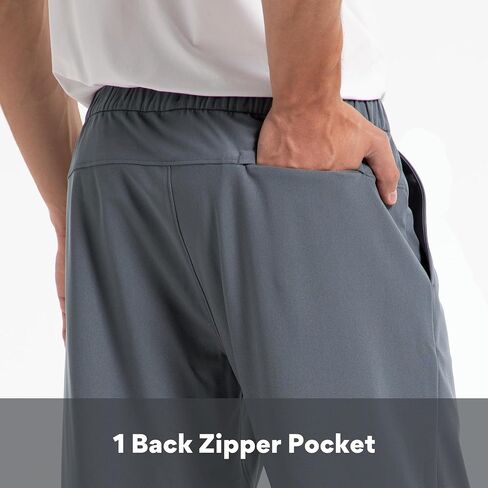 FitsT4 Men's Casual Pant Pull-ON Elastic Waist Lounge Pants with Pockets in Saudi Arabia