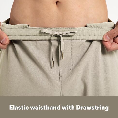 FitsT4 Men's Casual Pant Pull-ON Elastic Waist Lounge Pants with Pockets in Saudi Arabia
