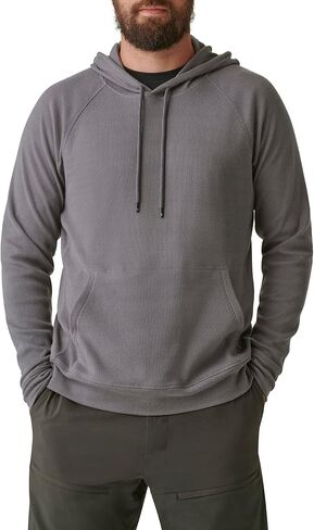 BASS OUTDOOR Men's Knit Pullover Drawstring Hoodie in Saudi Arabia