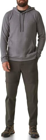 BASS OUTDOOR Men's Knit Pullover Drawstring Hoodie in Saudi Arabia